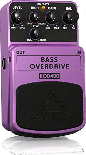 Behringer BOD400 Tube-Sound Overdrive Pedal - Hollywood DJ