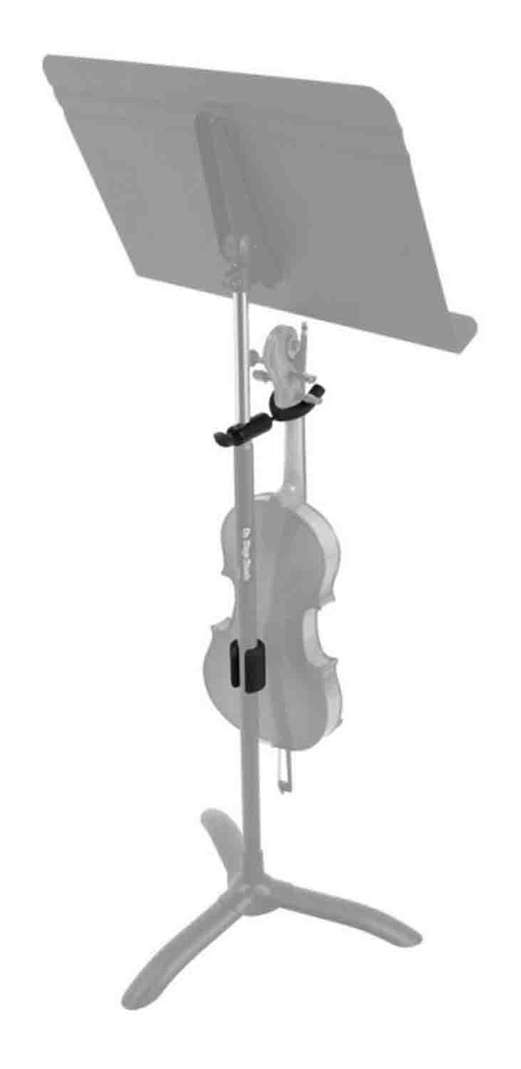 OnStage VS7200 Violin Hanger for Music Stands - Black - Hollywood DJ