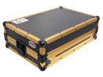 B-Stock: ProX X-DDJSB3 LT GLD LED, ATA Flight Case for Pioneer DDJ-FLX4, DDJ-SB3 and DDJ-400 Digital Controller with Sliding Laptop Shelf - Gold Black Finish - Hollywood DJ