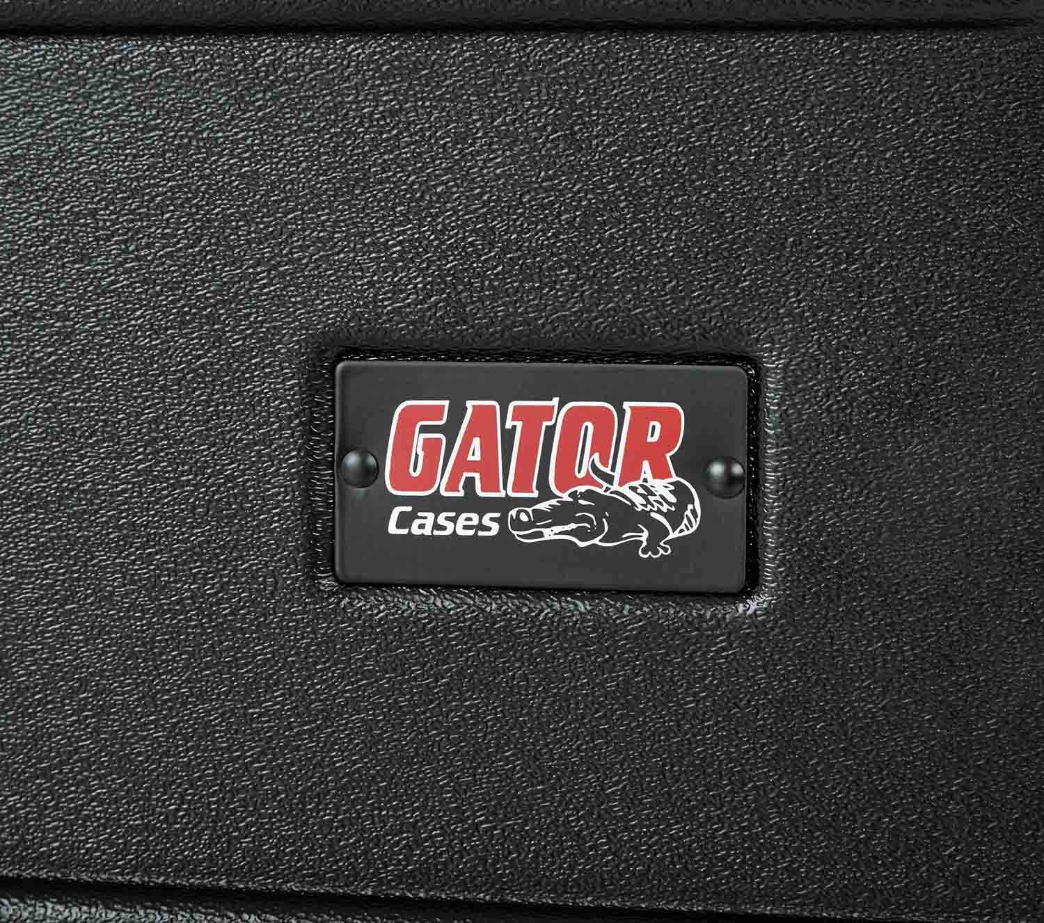 Gator Cases GR-6S Shallow Molded 6U Audio Rack Case 14.25″ Deep - Hollywood DJ