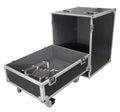 ProX XS-292922SPW, Universal Flight Case for Dual Line Array Speakers with Caster Wheels - Hollywood DJ