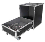 ProX XS-292922SPW, Universal Flight Case for Dual Line Array Speakers with Caster Wheels - Hollywood DJ
