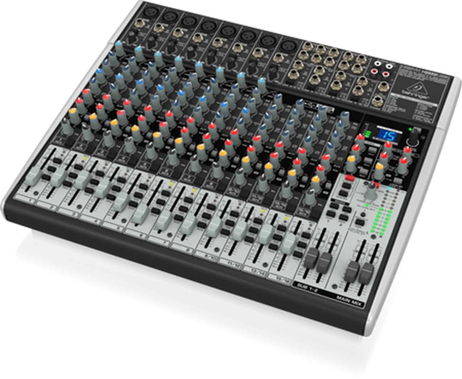 Behringer Premium 22-Input 2/2-Bus Mixer With XENYX Mic Preamps And Compressors - Hollywood DJ