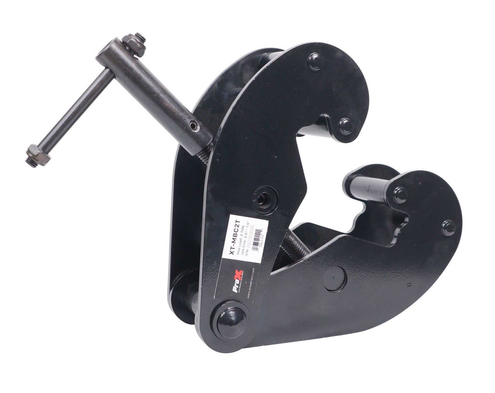 ProX XT-MBC2T,2 Ton Ceiling 3" to 8" I-Beam Clamp for Hanging Stage Truss LED Screen by ProX Cases