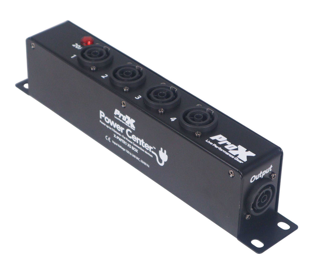 ProX X-PWTR1X5 BOX, 4-Way Power Splitter Box for True Power Connection