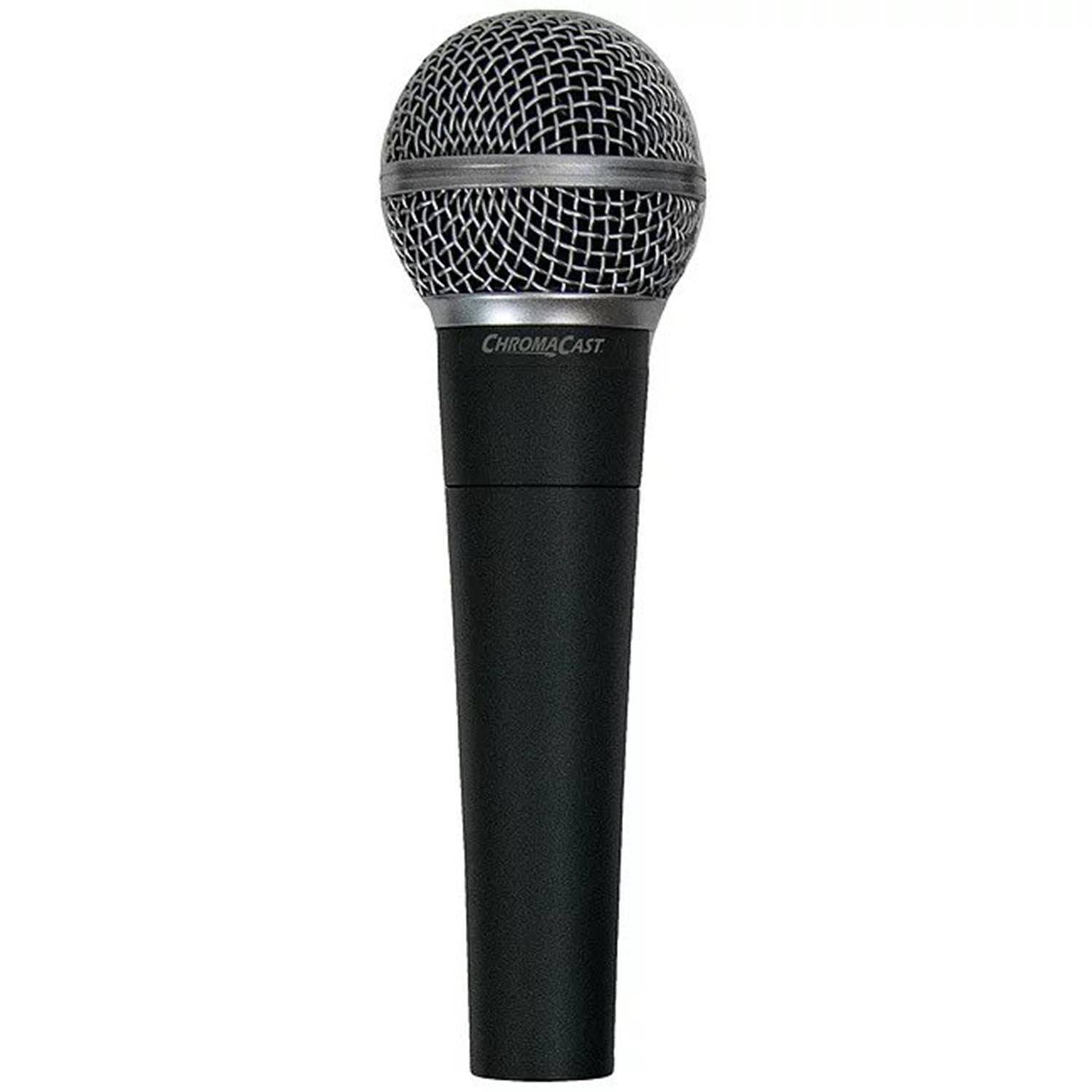 ChromaCast CC-VM-1 Dynamic Vocal Microphone with Cable and Clip - Hollywood DJ