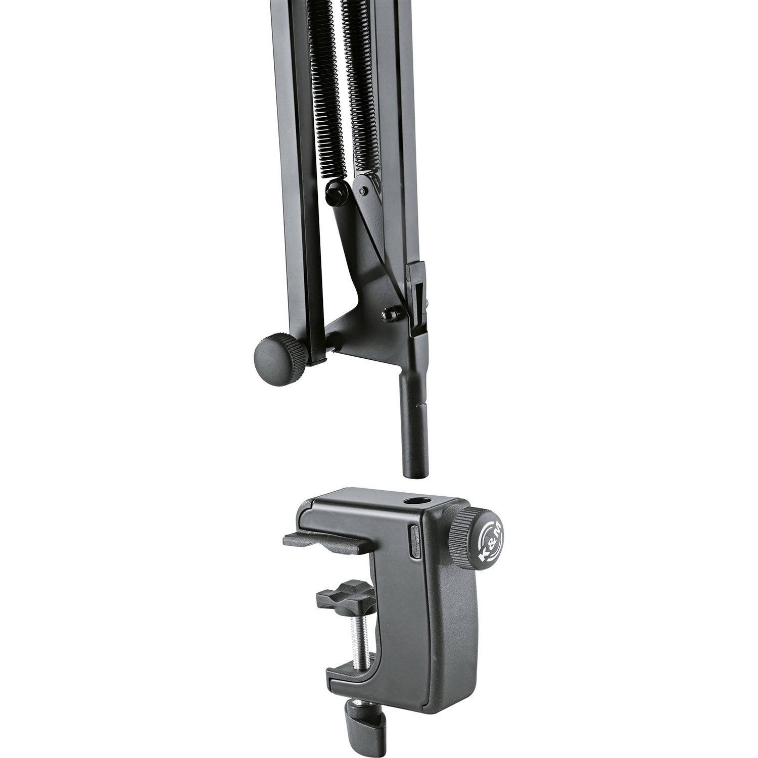 K&M 23850 Broadcast Microphone Desk Arm with Clamp - Hollywood DJ
