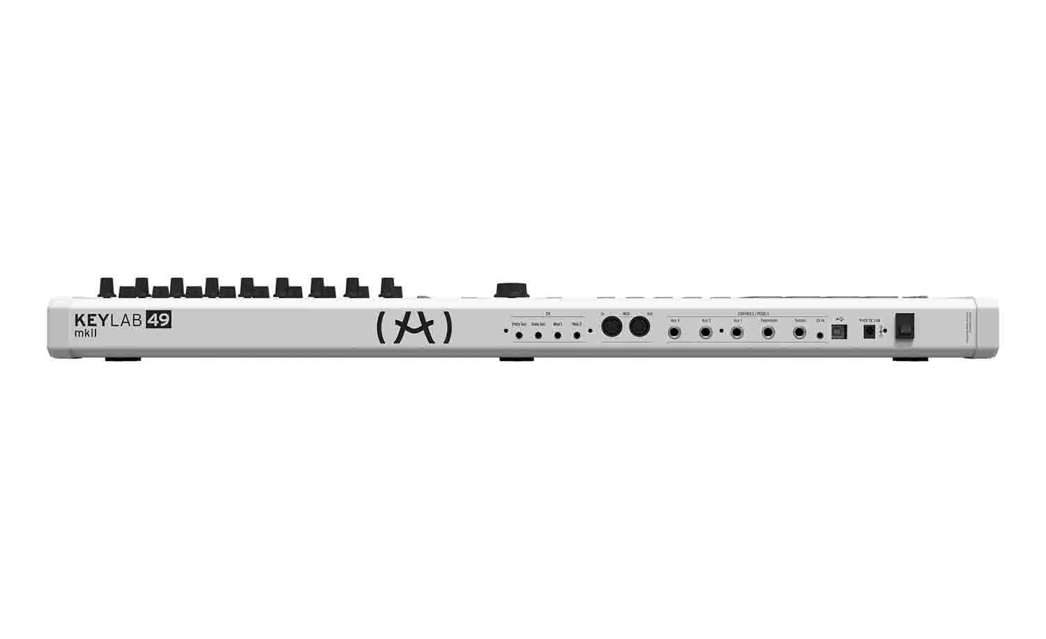 Arturia KEYLAB MkII 49 Professional MIDI Controller and Software (White) Arturia