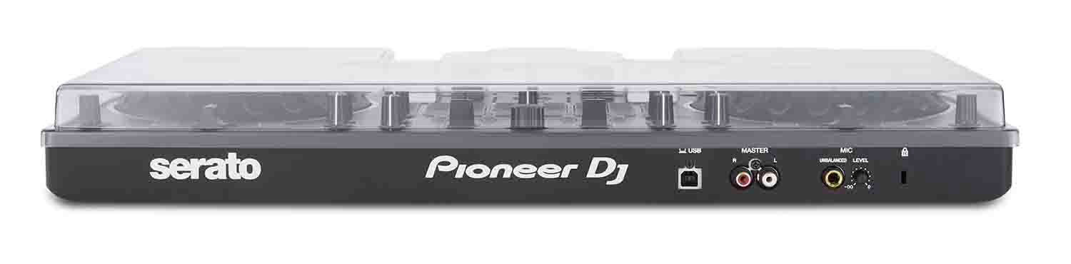 Pioneer DJ Controller Package with DDJ-REV1 Controller and Decksaver Cover - Hollywood DJ