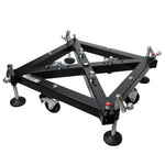 ProX XT-GSBOUTSX4PKG, Ground Support and Leg Stabilizer Package Includes Rolling Base 4x Outrigger Leg Braces ProX Cases