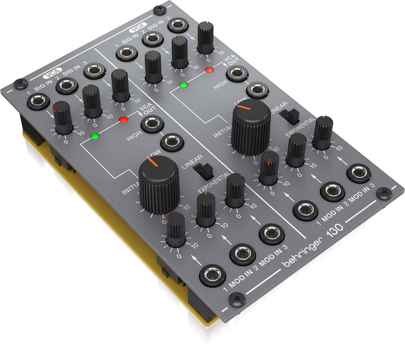 Behringer 130 DUAL VCA, Legendary Analog Dual VCA Module For Eurorack - Hollywood DJ