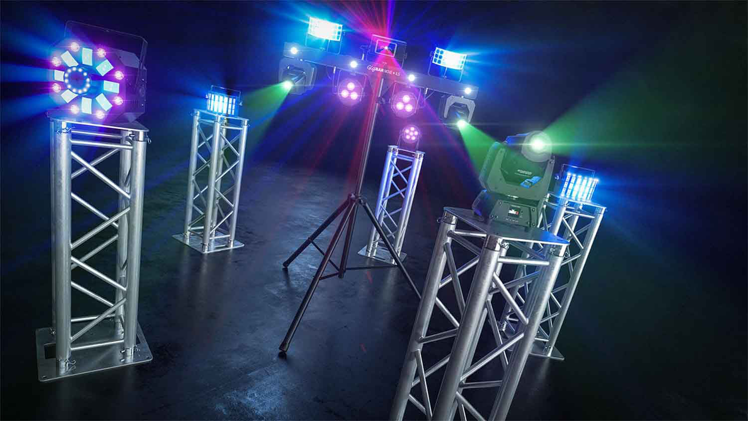 Chauvet DJ GigBAR MOVE + ILS, all in 1 Easy Lighting System