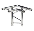 Global Truss IB-4063-H, Horizontal Three Way 90 Degree Corner Junction for F32 I-Beam Truss System - 1.64 ft - Hollywood DJ