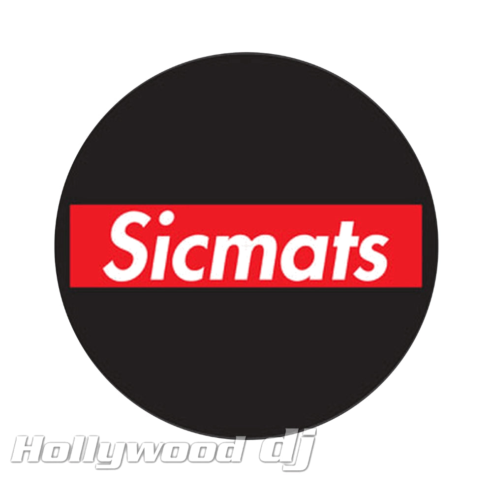 Sicmats Red Label Slipmat - Hollywood DJ