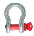 ProX XT-USHACKLE0625, 3 Ton 5/8" Galvanized Screw Pin Anchor U Shackle - Hollywood DJ