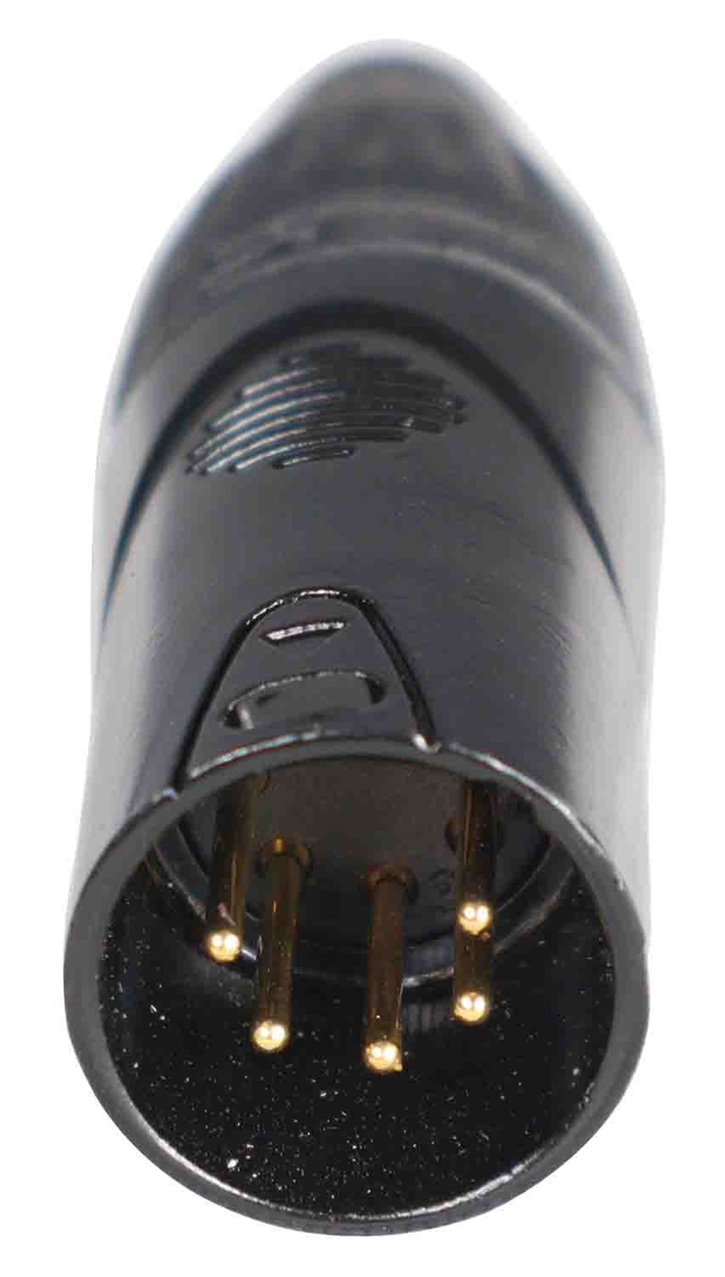 ProX XC-XLRM-5P Male Xlr-5pin Black-Chrome Housing - Hollywood DJ