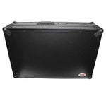 ProX XS-TMC1012WBL DJ Flight Case For Single Turntable In Battle Mode and 10 Inch or 12 Inch Mixer - Black on Black ProX Cases