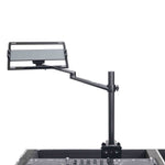 ProX X-FLEXARMBLK Adjustable Arm Mount Stand for 12-17" Laptop,VESA 75X75 and 100X100 fit 17-32" Monitor, Flight Case/Table - Black ProX Cases
