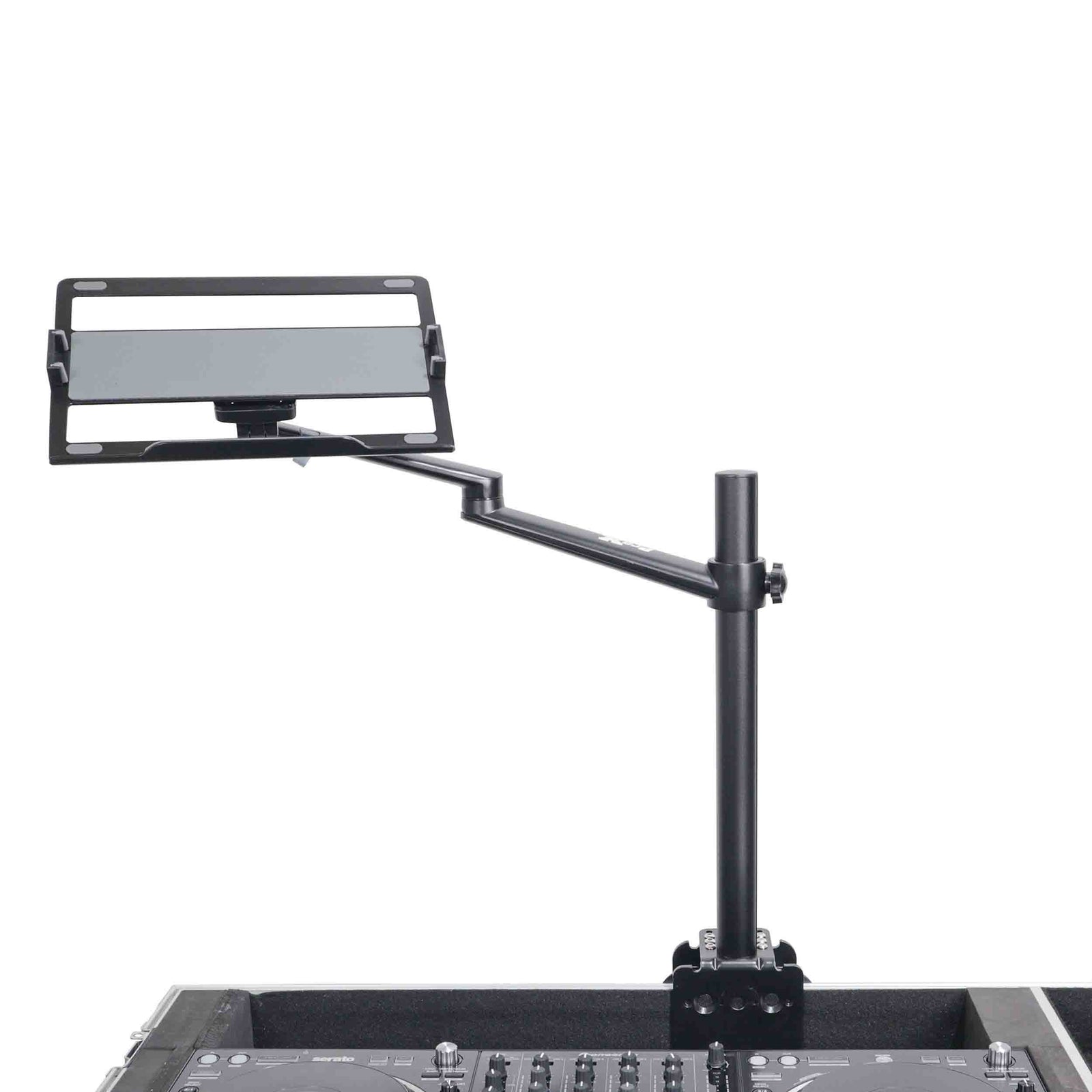 ProX X-FLEXARMBLK Adjustable Arm Mount Stand for 12-17" Laptop,VESA 75X75 and 100X100 fit 17-32" Monitor, Flight Case/Table - Black ProX Cases