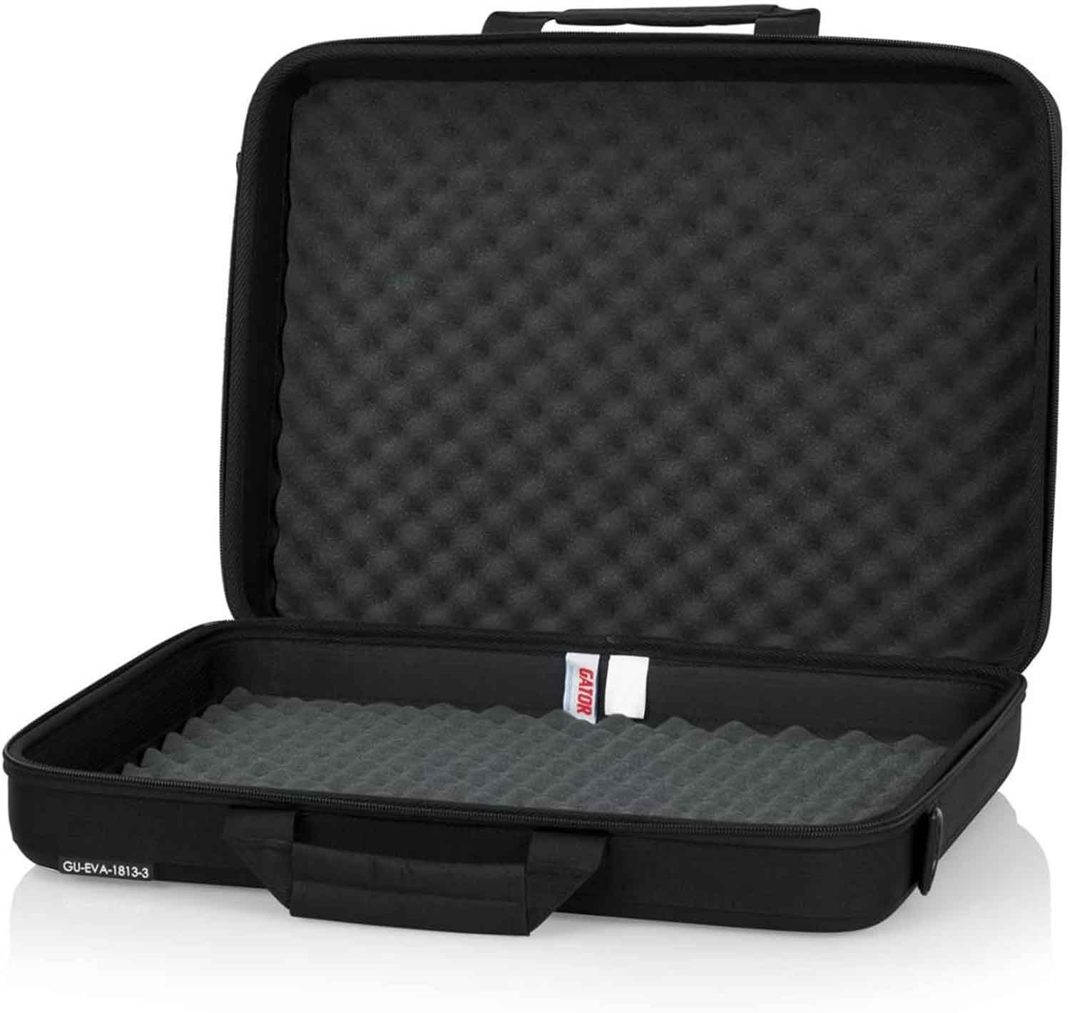 Gator Cases GU-EVA-1813-3 Small EVA DJ Controller Case - Black - Hollywood DJ