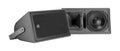 RCF P4228 Dual 8-Inch 400-Watt Weatherproof 2-Way Speaker System - Hollywood DJ