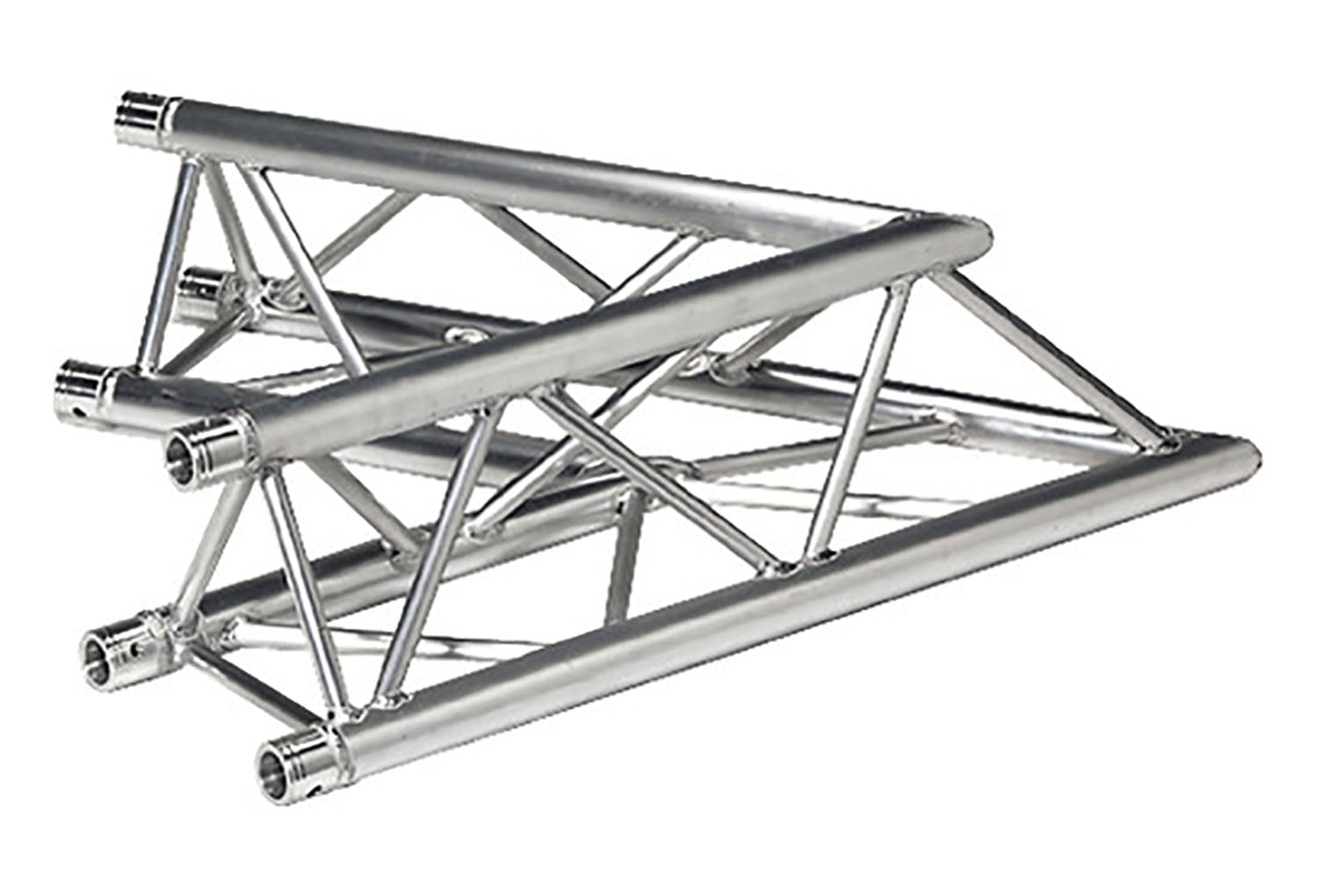 Global Truss TR-4087-UD, Two Way 60 Degree Apex Up/Down Corner for F33 Triangular Truss System - 3.28 FT - Hollywood DJ