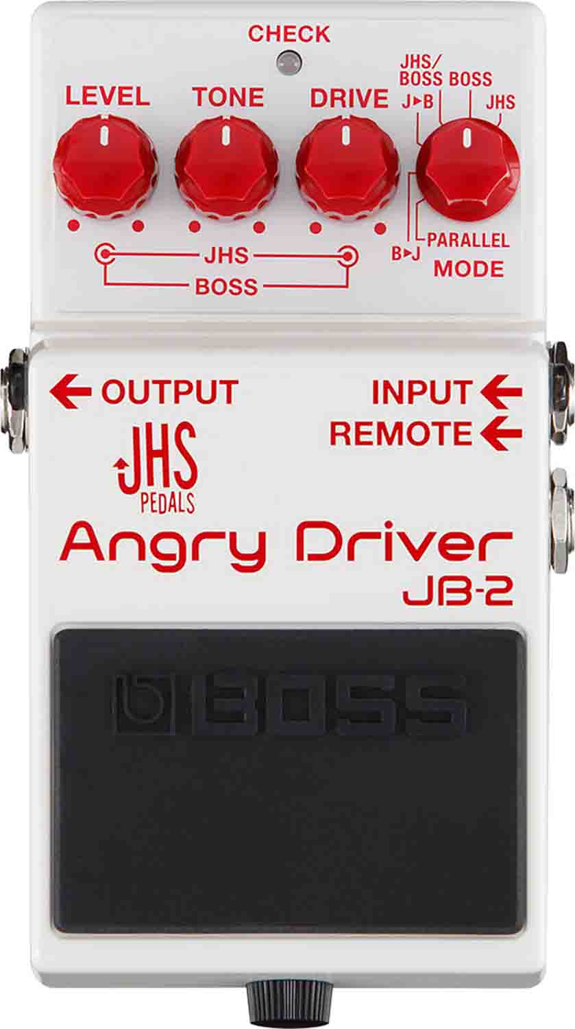 Open Box: Boss JB-2 Angry Driver Over Drive Pedal for Electric Guitar - Hollywood DJ