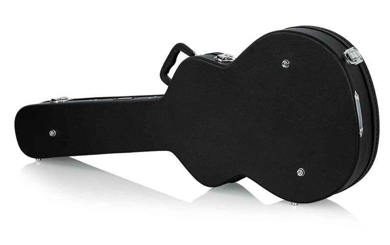 Gator Cases GWE-335 Hard-Shell Wood Case for Semi-Hollow Guitars - Hollywood DJ
