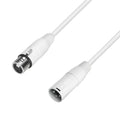Adam Hall Cables 4 STAR MMF 500 SNOW, Microphone Cable XLR Female to XLR Male - 5 M by Adam Hall