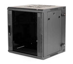 Gator Cases GRW2009509, 9U Sectional Wall Rack with Glass Door - 21″ Deep - Hollywood DJ