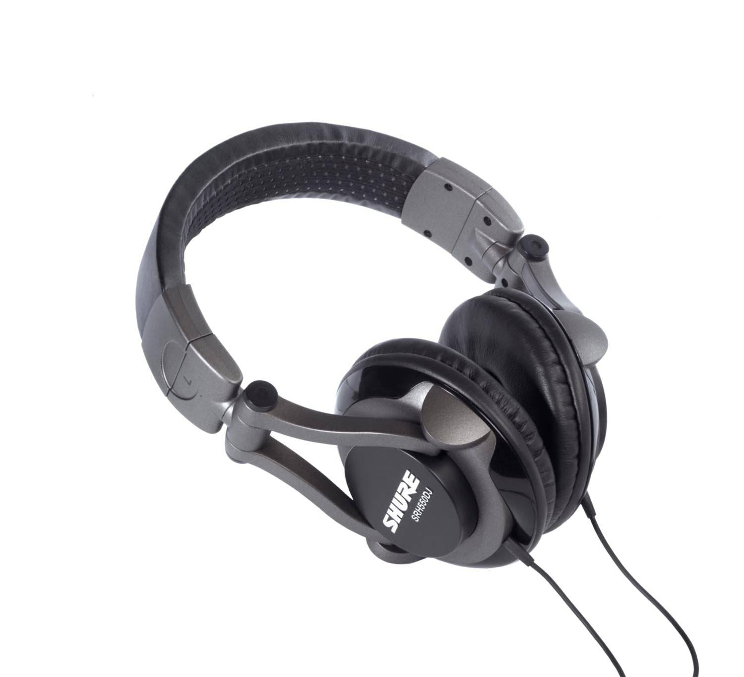 Shure SRH550DJ Professional Quality DJ Headphones - Hollywood DJ