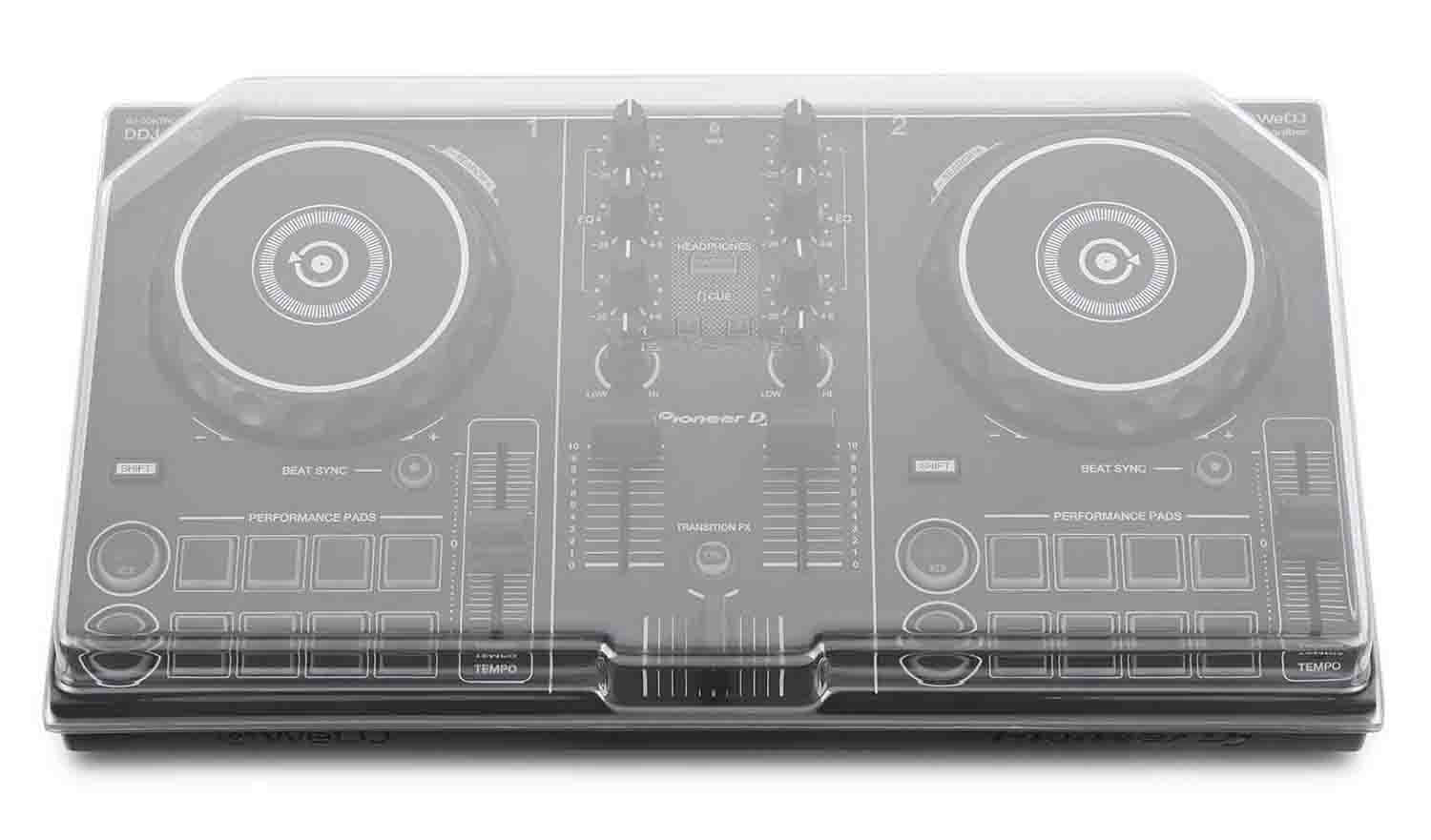 Decksaver DSLE-PC-DDJ200 Protection Cover For Pioneer DDJ-200 DJ Controller - Hollywood DJ