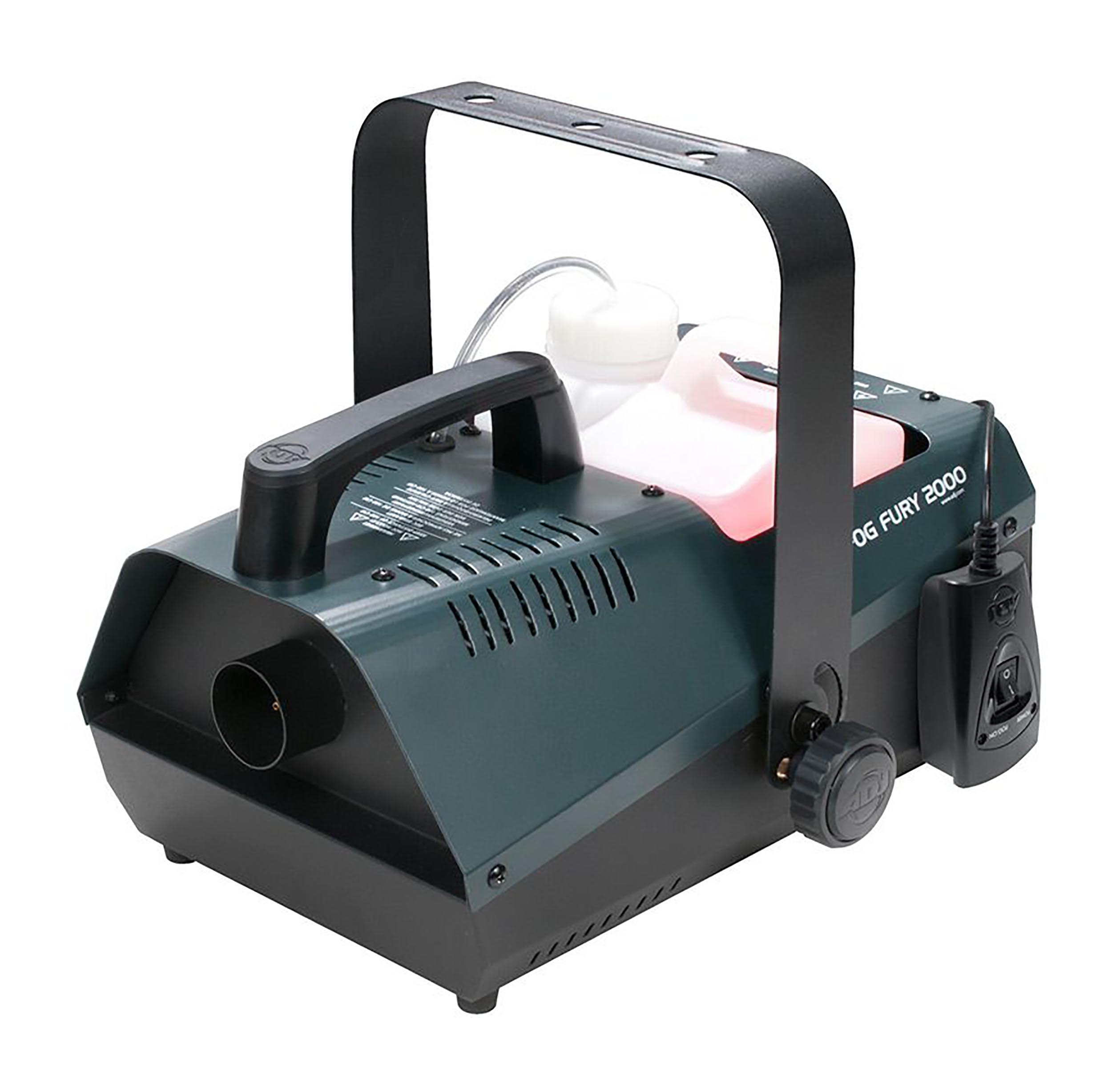 ADJ Fog Fury 2000, 1100-Watt Professional Mobile Fog Machine by ADJ