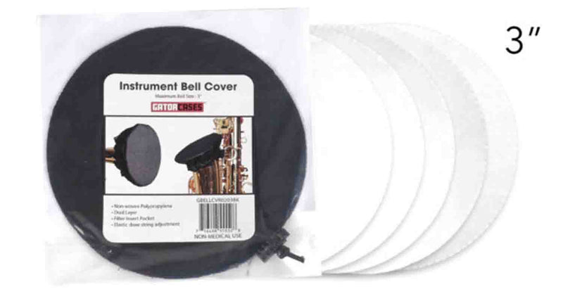 Gator Cases GBELLCVR0203FILTER 3" MERV 13 Filters - 5 Pack - Hollywood DJ