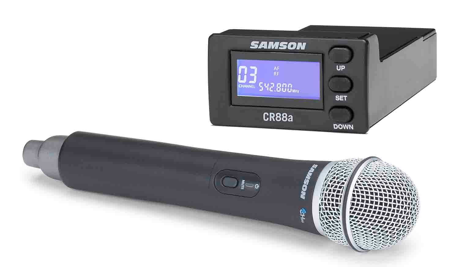 Samson Expedition XP312w K-band Rechargeable Portable PA with Handheld Wireless System and Bluetooth - Hollywood DJ
