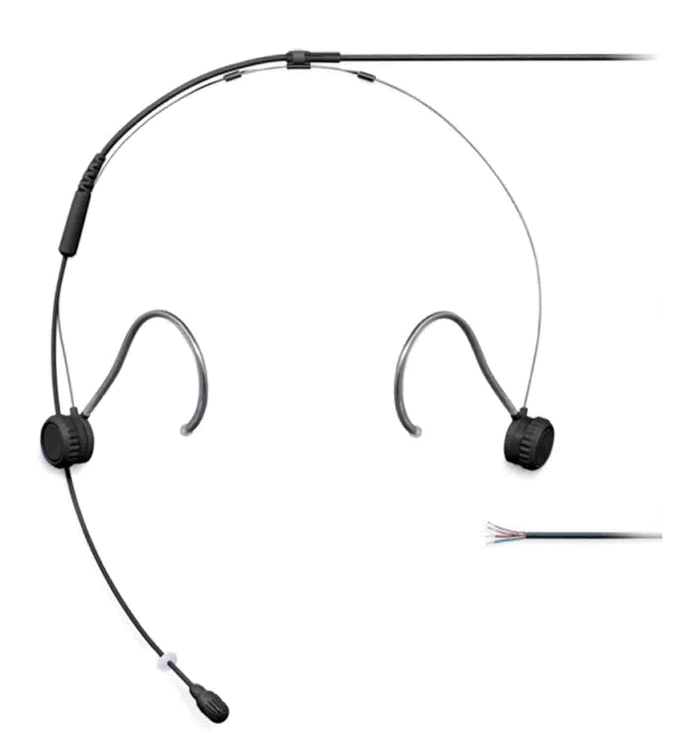 Shure TH53B/O TwinPlex TH53 Subminiature Headset Microphone - Black - Hollywood DJ
