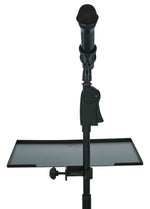 Gator GFW-SHELF1115 Microphone Stand with Accessory Shelf - Hollywood DJ
