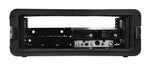 Odyssey VR3SMIC4ZP, Watertight 3U Rack Case with 4 Microphone Compartments Odyssey