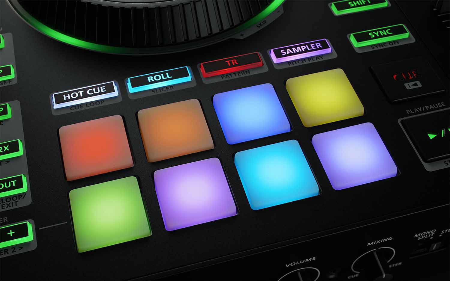 Roland DJ-808, 4 Channel DJ Controller for Serato DJ - Hollywood DJ