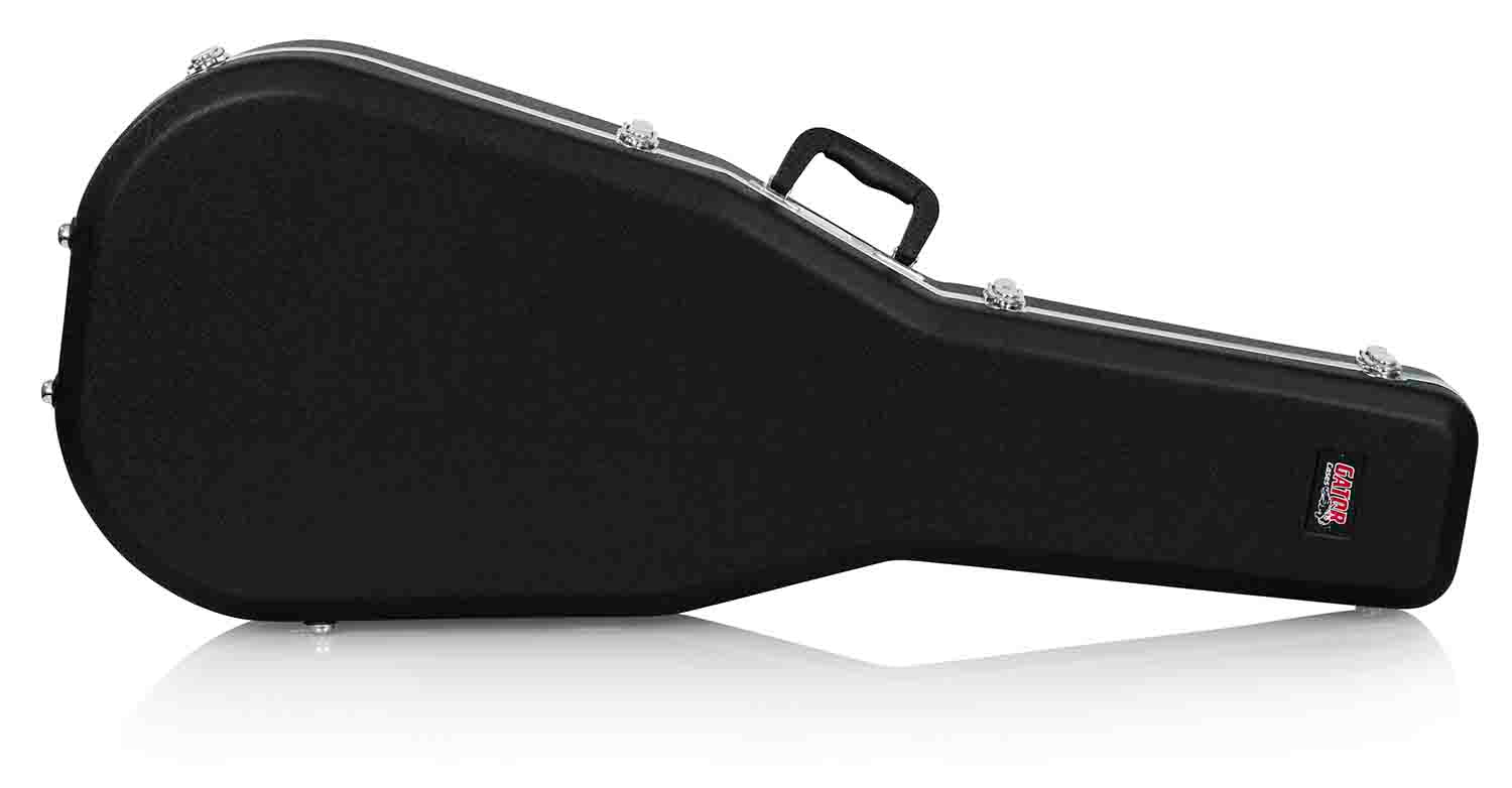 Gator Cases GC-DREAD Deluxe Molded Guitar Case for Dreadnought Guitar - Hollywood DJ