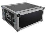 ProX T-4RSP14, 4U Vertical Shockproof Effects Rack 14" Depth Rail to Rail with Handles - Hollywood DJ