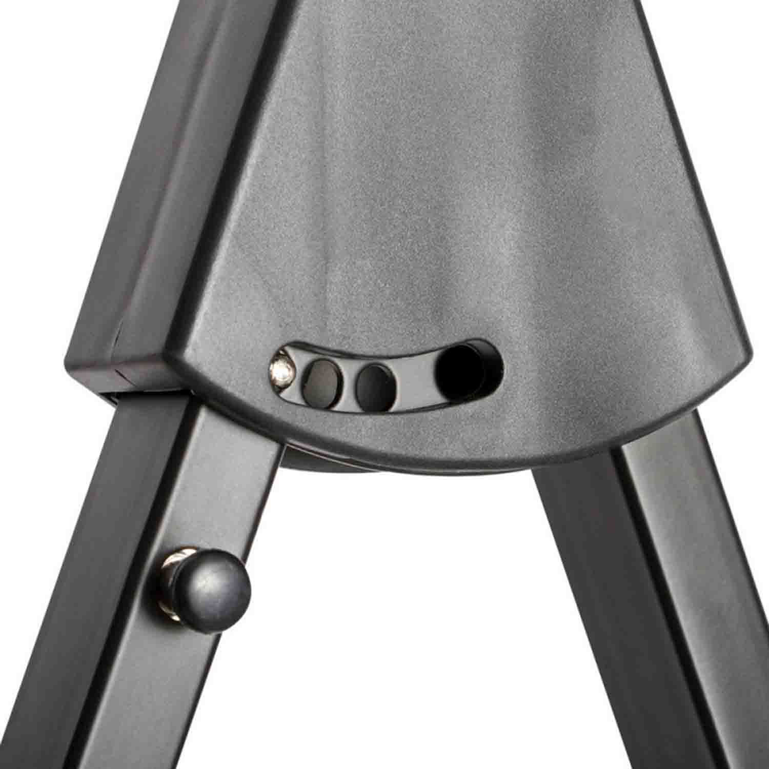 Onstage GS7364 Collapsible A-Frame Guitar Stand - Black - Hollywood DJ