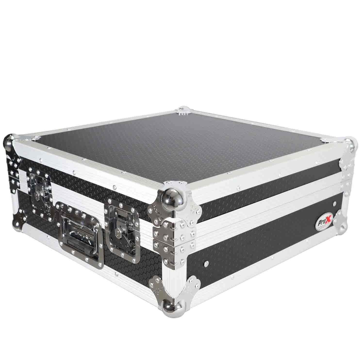 ProX T-MC DJ Flight Case For Universal 10U 19" Topload Rack Mountable Live Sound Mixer - Hollywood DJ