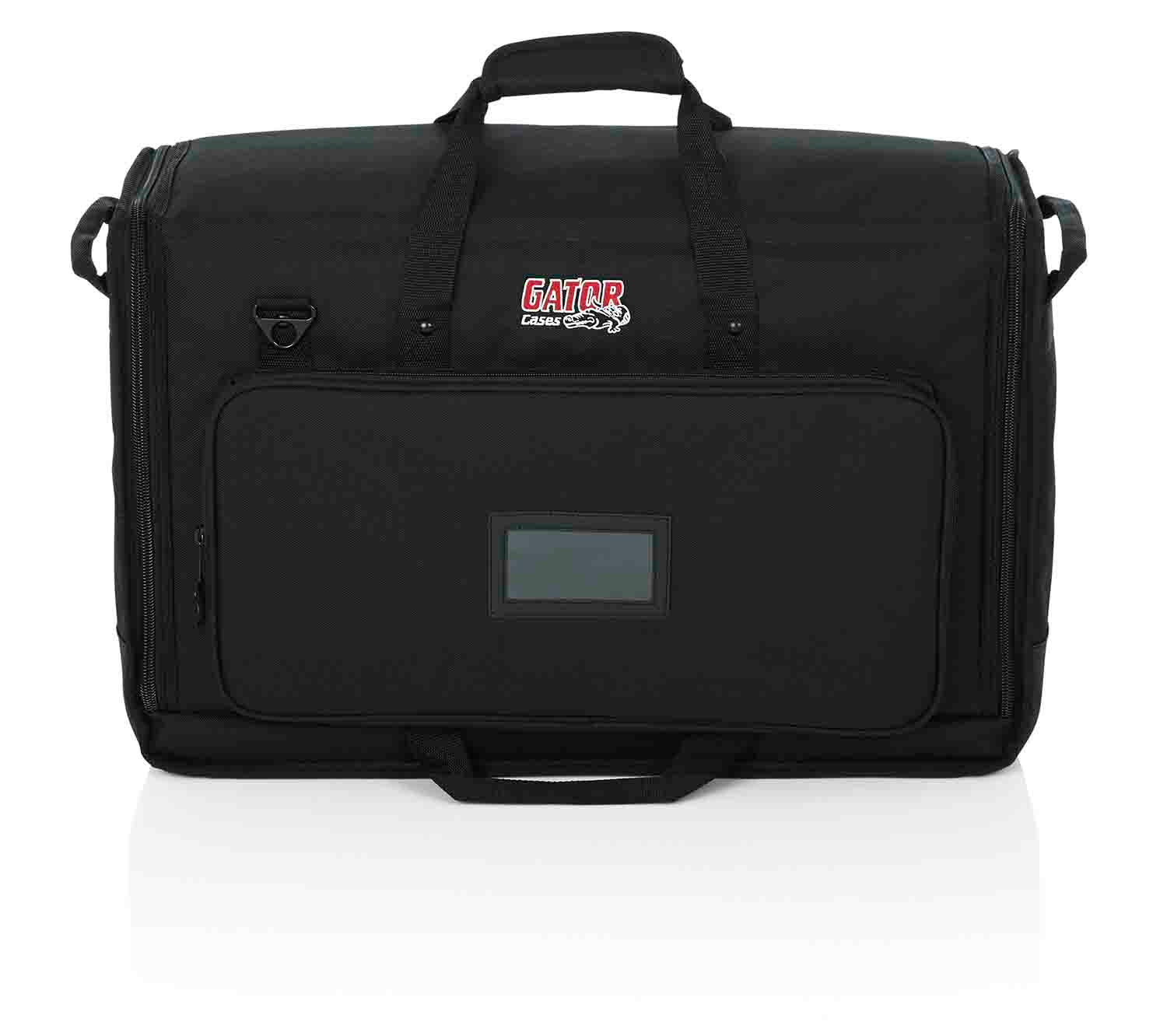 Gator Cases G-LCD-TOTE-SMX2 Nylon Carry Tote Bag for 2 LCD Screens Between 19″ – 24″ - Hollywood DJ