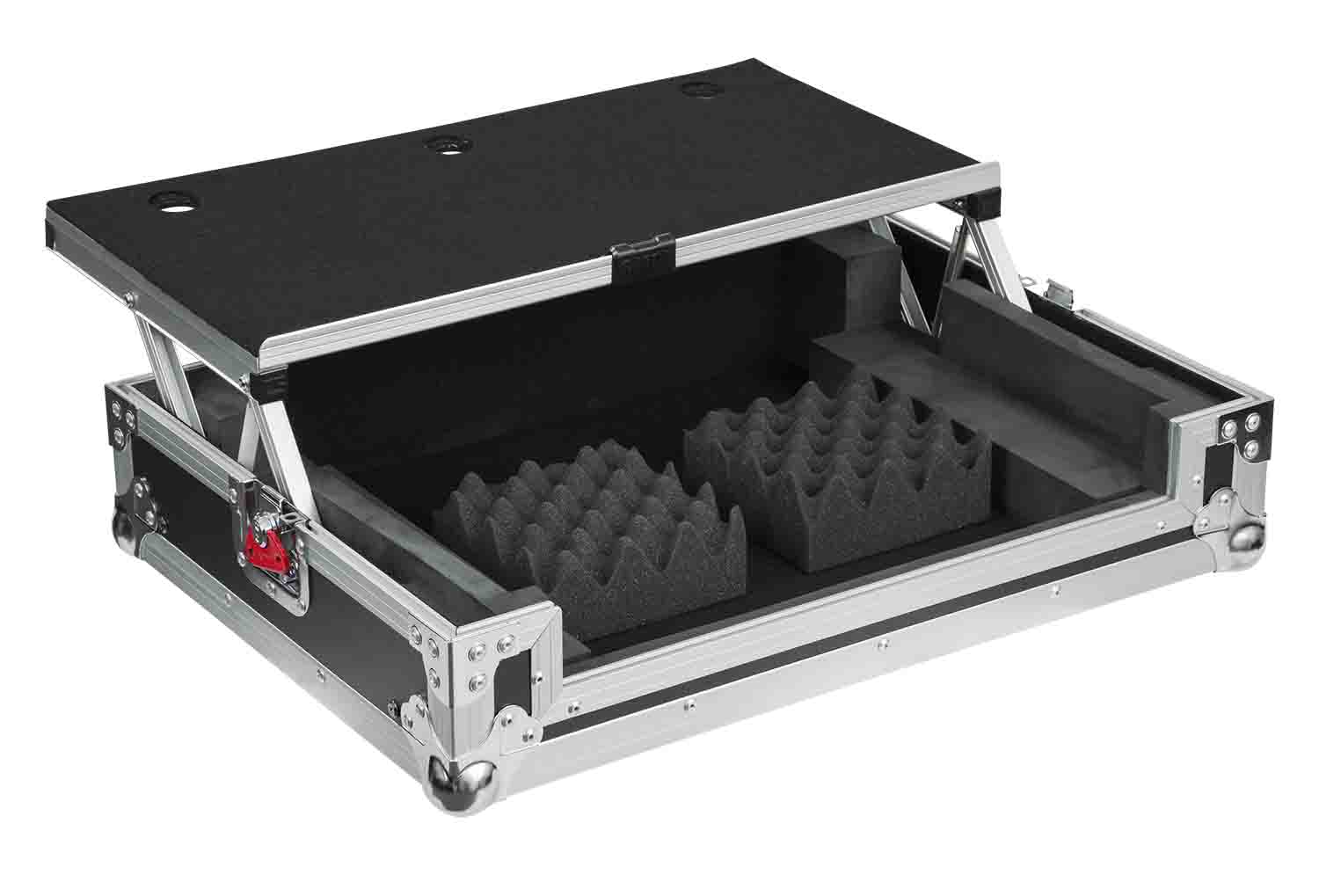 Gator Cases G-TOURDSPUNICNTLC Road Case for Small Sized DJ Controllers with Sliding Laptop Platform - Hollywood DJ