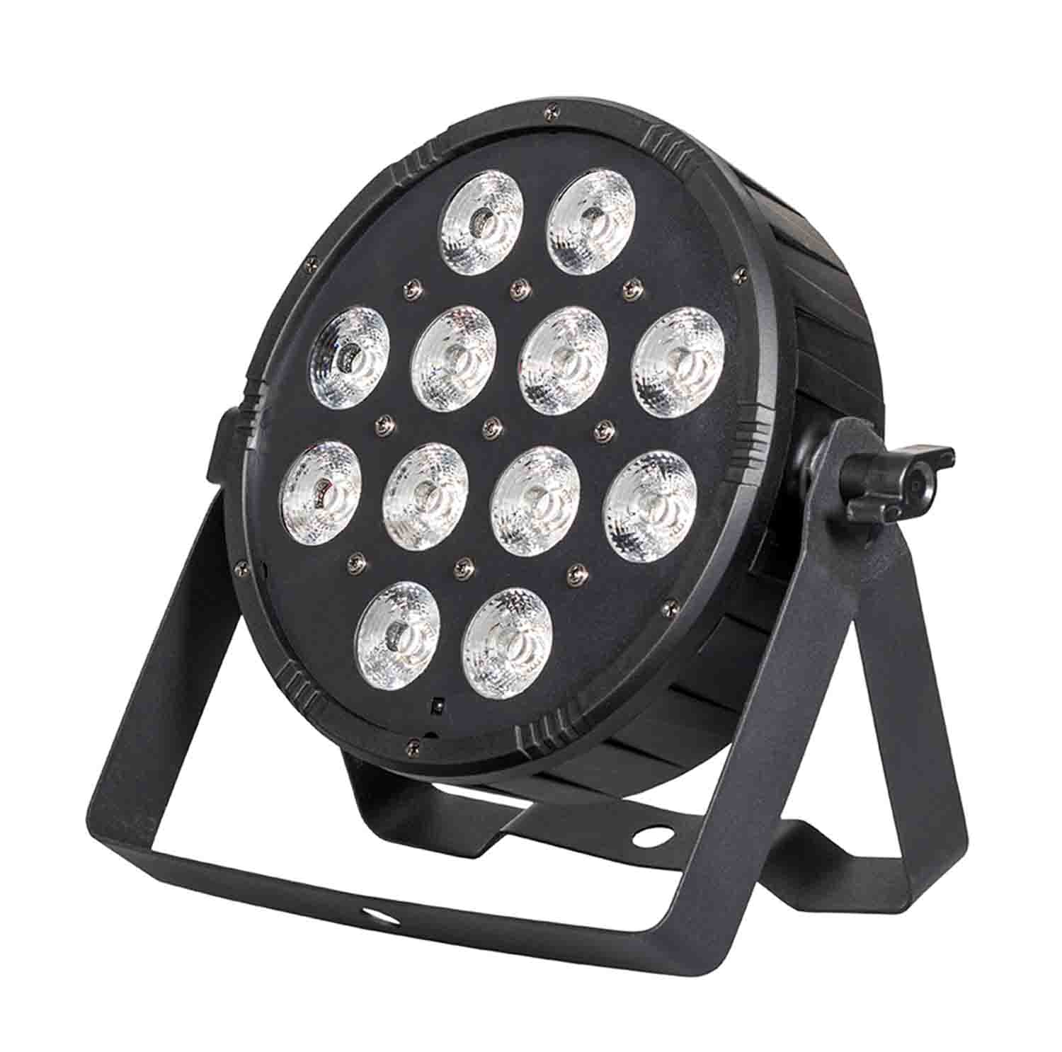 ColorKey CKU-2260 VividPar Hex 12, Hex-Colored RGBAW+UV LED Wash Light - Hollywood DJ