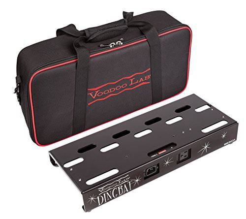 Voodoo Lab Dingbat Small Pedalboard with Pedal Power 2 PLUS - Hollywood DJ