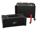 Gator Cases G-212-ROTO, 2X12 Combo Amp Transporter Case and Stand with Wheels - Hollywood DJ