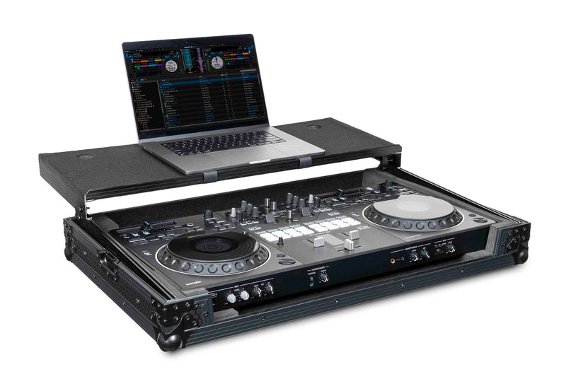 Headliner HL10018, Pitch Black Flight Case for DDJ-REV5 with Laptop Platform Headliner