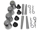 PROX XT-CP-101P Truss Base Plate Connector Pack (4 sets) - Hollywood DJ